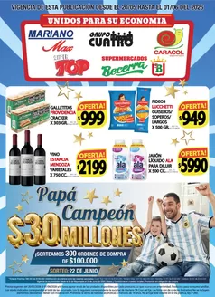 Catálogo Supermercados Becerra | Ofertas Supermercados Becerra | 2026-05-20T00:00:00.000Z - 2026-06-01T00:00:00.000Z