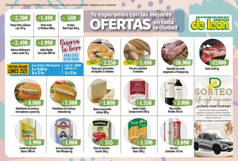 Catálogo Supermercado Tomas de Leon en Vicente López | Ofertas Supermercado Tomas de Leon | 2026-05-22T00:00:00.000Z - 2026-05-27T00:00:00.000Z