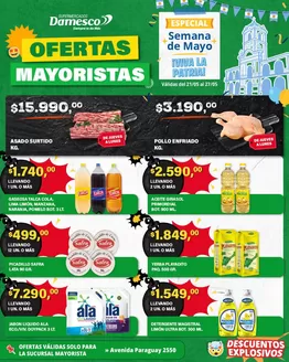 Catálogo Supermercados Damesco en Vicente López | Ofertas MAYORISTA 21 al 27 05 | 2026-05-21T00:00:00.000Z - 2026-05-27T00:00:00.000Z