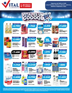Catálogo Supermayorista Vital | Ofertas de semana | | 2026-05-25T00:00:00.000Z - 2026-05-31T00:00:00.000Z