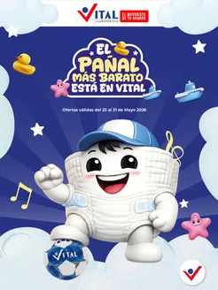 Catálogo Supermayorista Vital | Especial de pañales | | 2026-05-25T00:00:00.000Z - 2026-05-31T00:00:00.000Z