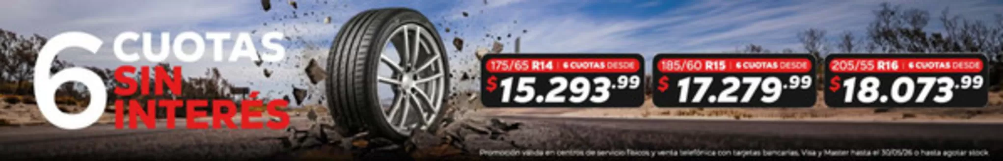 Catálogo Neumáticos Rosmi | 6 cuotas sin interes | 2026-05-25T00:00:00.000Z - 2026-06-03T00:00:00.000Z