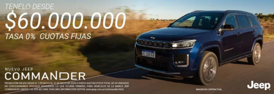 Catálogo Jeep | Promocion! | 2026-05-25T00:00:00.000Z - 2026-05-31T00:00:00.000Z
