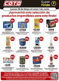 Catálogo Coto | Coto Afiche Salon Productos Motivo | 2026-05-28T00:00:00.000Z - 2026-06-01T00:00:00.000Z