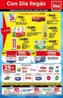 Catálogo Supermercados DIA | Ofertas principales para todos los clientes | 2026-05-27T00:00:00.000Z - 2026-06-01T00:00:00.000Z