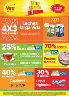 Catálogo Supermercados Vea | Ofertas fin de semana Cuyo | 2026-05-29T00:00:00.000Z - 2026-05-31T00:00:00.000Z