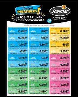 Catálogo Josimar | Ofertas Josimar | 2026-05-29T00:00:00.000Z - 2026-07-02T00:00:00.000Z