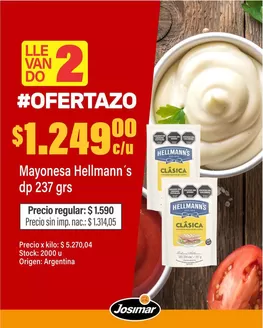 Catálogo Josimar en Yerba Buena (Tucumán) | Ofertas especiales para ti | 2026-05-30T00:00:00.000Z - 2026-06-13T00:00:00.000Z