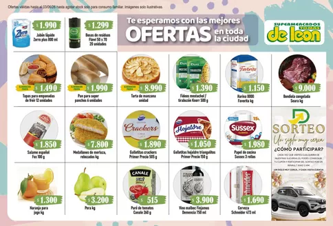 Catálogo Supermercado Tomas de Leon en Yerba Buena (Tucumán) | Ofertas Supermercado Tomas de Leon | 2026-05-30T00:00:00.000Z - 2026-06-03T00:00:00.000Z
