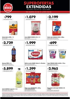 Catálogo Disco | Superofertas extendidas - Cruz del Eje y Jesus Maria | 2026-06-02T00:00:00.000Z - 2026-06-08T00:00:00.000Z