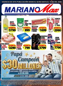 Catálogo Supermercados Mariano Max | Ofertas Supermercados Mariano Max | 2026-06-02T00:00:00.000Z - 2026-06-15T00:00:00.000Z