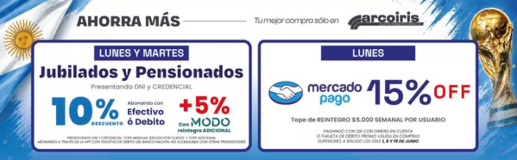 Catálogo Arcoiris Supermercados en Morón | Promociones! | 2026-06-03T00:00:00.000Z - 2026-06-15T00:00:00.000Z
