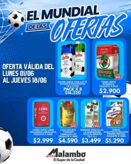 Catálogo Supermercados Malambo | Ofertas Supermercados Malambo | 2026-06-01T00:00:00.000Z - 2026-06-18T00:00:00.000Z
