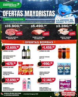 Catálogo Supermercados Damesco | Ofertas mayorista 4 al 10 06 | 2026-06-04T00:00:00.000Z - 2026-06-10T00:00:00.000Z