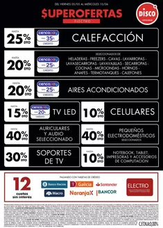 Catálogo Disco | Ofertas | Electro, T. Libre y más | 2026-05-05T00:00:00.000Z - 2026-06-10T00:00:00.000Z