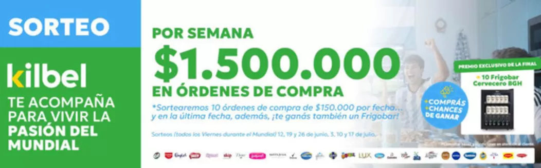 Catálogo Kilbel Supermercados | Sorteo | 2026-06-10T00:00:00.000Z - 2026-07-17T00:00:00.000Z
