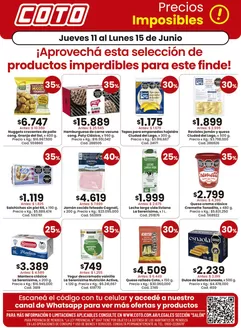 Catálogo Coto | Coto Afiche Salon Productos Motivo | 2026-06-11T00:00:00.000Z - 2026-06-15T00:00:00.000Z