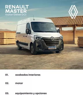 Catálogo Renault | Catalogo tecnico Master Diesel MY26 | 2026-06-11T00:00:00.000Z - 2026-06-25T00:00:00.000Z