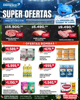 Catálogo Supermercados Damesco | Ofertas minoristas 11 al 17 06 | 2026-06-11T00:00:00.000Z - 2026-06-17T00:00:00.000Z