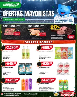 Catálogo Supermercados Damesco | Ofertas mayorista 11 al 17 06 | 2026-06-11T00:00:00.000Z - 2026-06-17T00:00:00.000Z