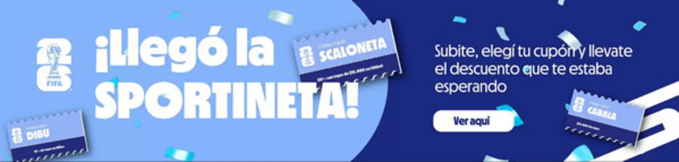 Catálogo Sporting | Llego la sportineta! | 2026-06-16T00:00:00.000Z - 2026-06-30T00:00:00.000Z