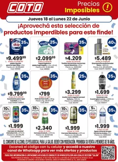 Catálogo Coto en Gálvez | Coto Afiche Salon Productos Motivo | 2026-06-18T00:00:00.000Z - 2026-06-22T00:00:00.000Z