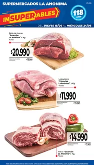 Catálogo La Anonima en Gálvez | Frescos | 2026-06-18T00:00:00.000Z - 2026-06-24T00:00:00.000Z