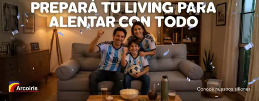Catálogo Colchones ArcoIris | Prepara tu living para alentar con todo | 2026-06-18T00:00:00.000Z - 2026-06-30T00:00:00.000Z