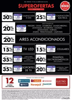 Catálogo Disco | Ofertas | Electro, T. Libre y más | 2026-06-19T00:00:00.000Z - 2026-06-24T00:00:00.000Z