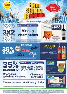 Catálogo Supermercados Vea | Fin de semana de ahorros Chubut | 2026-06-19T00:00:00.000Z - 2026-06-22T00:00:00.000Z