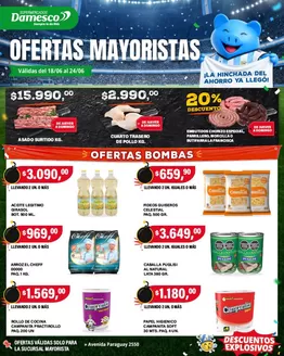 Catálogo Supermercados Damesco | Ofertas mayorista 18 al 24 06 | 2026-06-18T00:00:00.000Z - 2026-06-24T00:00:00.000Z