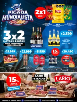 Catálogo Supermayorista Vital | Picada mundialista | | 2026-06-20T00:00:00.000Z - 2026-07-04T00:00:00.000Z