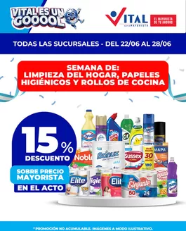 Catálogo Supermayorista Vital en La Reja | Nuestras mejores ofertas para ti | 2026-06-22T00:00:00.000Z - 2026-06-28T00:00:00.000Z