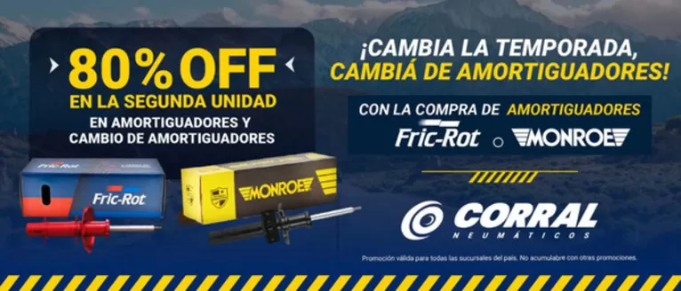 Catálogo Neumáticos Corral | Promocion! | 2026-06-23T00:00:00.000Z - 2026-06-30T00:00:00.000Z