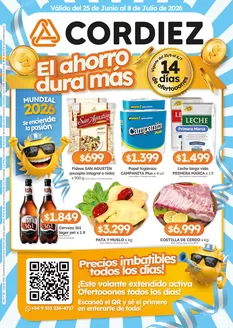 Catálogo Cordiez | Ofertas Cordiez | 2026-06-25T00:00:00.000Z - 2026-07-08T00:00:00.000Z