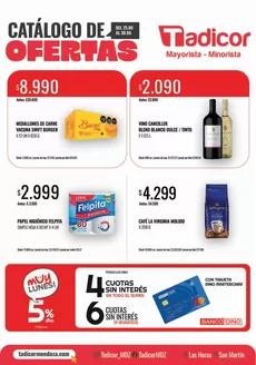 Catálogo Supermercados Tadicor en Puerto Esperanza | Catálogo Supermercados Tadicor | 2026-06-25T00:00:00.000Z - 2026-06-30T00:00:00.000Z