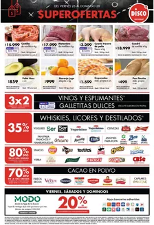 Catálogo Disco en Godoy Cruz | Ofertas | Córdoba | 2026-06-26T00:00:00.000Z - 2026-06-28T00:00:00.000Z