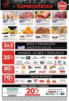 Catálogo Disco | Ofertas | Bs. As. y Santa Fé | 2026-06-26T00:00:00.000Z - 2026-06-28T00:00:00.000Z