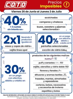 Catálogo Coto | Coto Afiche Renova Clases | 2026-06-26T00:00:00.000Z - 2026-07-02T00:00:00.000Z