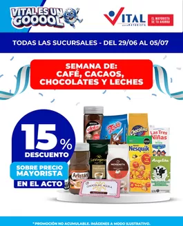 Catálogo Supermayorista Vital | ¡Ahorrá | 2026-06-29T00:00:00.000Z - 2026-07-05T00:00:00.000Z