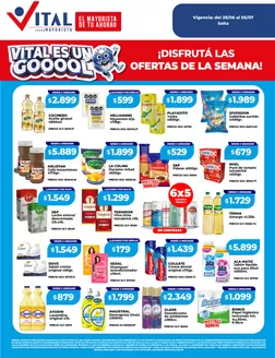 Catálogo Supermayorista Vital | Descubre ofertas atractivas | 2026-06-29T00:00:00.000Z - 2026-07-05T00:00:00.000Z