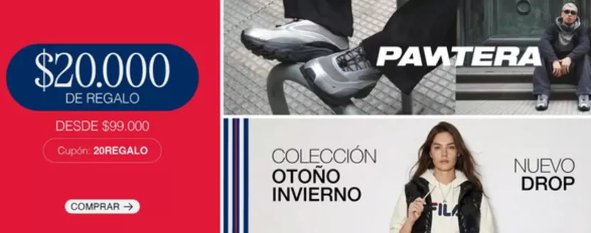 Catálogo Fila | Promocion! | 2026-06-30T00:00:00.000Z - 2026-07-09T00:00:00.000Z