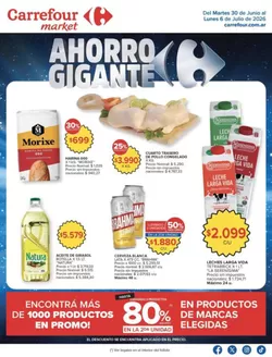 Catálogo Carrefour Market en Valle María | Carrefour Market 30 Junio | 2026-06-30T00:00:00.000Z - 2026-07-07T00:00:00.000Z