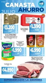 Catálogo La Anonima en La Paternal | Canasta ahorro | 2026-07-01T00:00:00.000Z - 2026-07-31T00:00:00.000Z