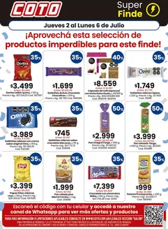 Catálogo Coto en La Paternal | Coto Afiche Salon Productos Motivo | 2026-07-02T00:00:00.000Z - 2026-07-06T00:00:00.000Z