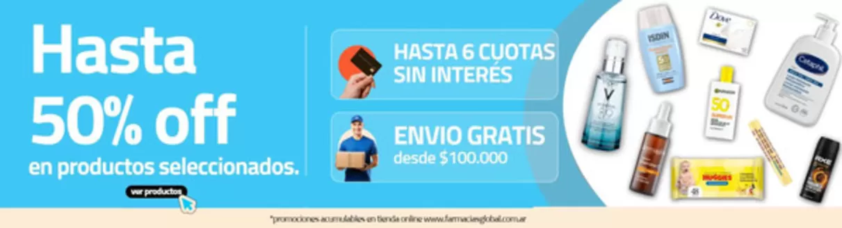 Catálogo Farmacias Global | Hasta 50% off | 2026-07-02T00:00:00.000Z - 2026-07-31T00:00:00.000Z