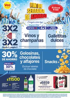 Catálogo Supermercados Vea | Fin de semana Cuyo | 2026-07-03T00:00:00.000Z - 2026-07-05T00:00:00.000Z