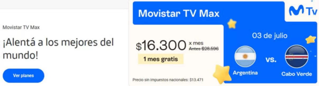 Catálogo Movistar en Cañada de Gómez | Promocion! | 2026-07-03T00:00:00.000Z - 2026-07-22T00:00:00.000Z