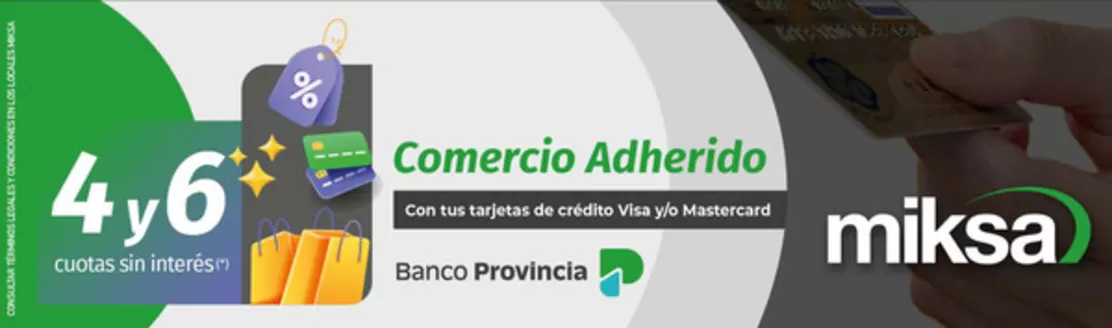 Catálogo Miksa en Avellaneda (Buenos Aires) | Promocion! | 2026-07-03T00:00:00.000Z - 2026-07-23T00:00:00.000Z