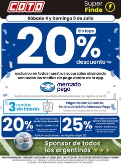 Catálogo Coto en San Martín | Coto Afiche Descuento | 2026-07-04T00:00:00.000Z - 2026-07-05T00:00:00.000Z